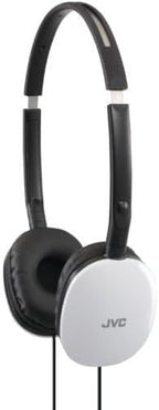 JVC Flats On-Ear Wired Headphones - Flat Foldable Design - 30mm Driver for Powerful Sound - Soft Ear-Pads for Comfort – Steel Headband - Lightweight & Portable - PC/Laptop/Gaming - 3.5mm Slim Plug