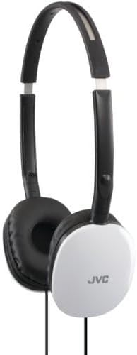 JVC Flats On-Ear Wired Headphones - Flat Foldable Design - 30mm Driver for Powerful Sound - Soft Ear-Pads for Comfort – Steel Headband - Lightweight & Portable - PC/Laptop/Gaming - 3.5mm Slim Plug