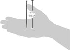 Gardner Bender 46-104UVB Cable Tie, 4 inch, 18 lb, Electrical Wire and Cord Management, Nylon Zip Tie, 100 Pk, UV Resistant Black