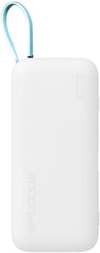 Case for CUKTECH CP25 20000mah 55W, Power Bank Shockproof Silicone Case, Dustproof Protective Soft Cover (Transparent)