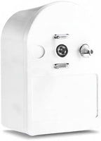 Single Surge Protector Plug, Grounded Outlet Wall Tap Adapter with Indicator Light, 1 Outlet,245J/125V, ETL, White, 3Pack