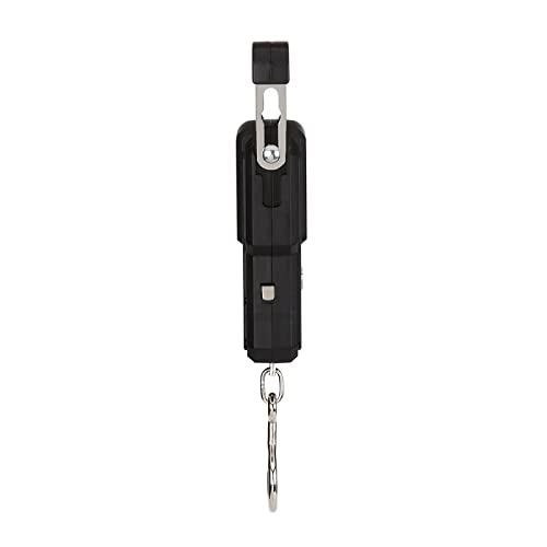 Portable Luggage Scale, Electronic Weighing Digital Scale LCD 75Kg 10g Luggage Scale Hanging Hook Fishing Scale with Measuring Tape