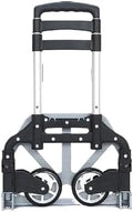 Heavy Duty Folding Hand Truck Collapsible Utility Cart with Wheels for Luggage Cargo & Household Shopping Portable Trolley for Easy Transport
