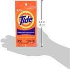 Tide 9 Piece 1-Load Travel Packets, 10.6 Ounce