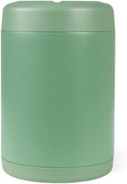 HydroJug Standard Can Cooler - 2-in-1 Insulated Can Cooler Cup - Stainless Steel Can Holder with Non-Slip Rubber Base - Screw-Top Lid - Dishwasher Safe - 12oz, Sage