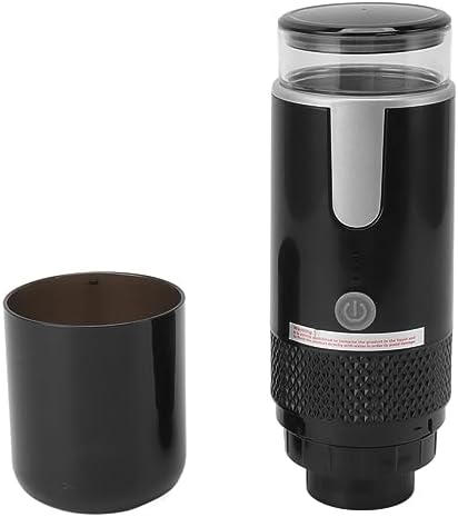 Portable Coffee Machine, Compact and Rechargeable, Extracts Delicious Pure Coffee, Compatible with for K Cup Capsules and Ground Coffee, Easy to Use for Travel and More