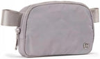 Pander Belt Bag for Women, Fashion Waist Packs, Crossbody Bags with Adjustable Strap (Light Grey).