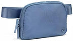 Pander Two Way Zipper Fanny Pack Nylon Everywhere Belt Bag for Women, Water Repellent Waist Packs, Crossbody Bags with Adjustable Strap (Indigo Blue).