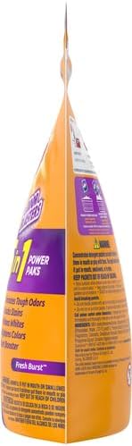 Arm & Hammer Plus OxiClean With Odor Blasters Laundry Detergent 5-IN-1 Power Paks, 42CT (Packaging may vary) (Pack of 2)