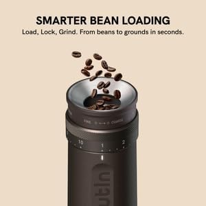 OutIn Mino with Fino, Portable Electric Espresso Machine with Portable Electric Coffee Grinder (Brown & Brown)