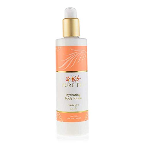 Pure Fiji Bath Gift Set Hydrate & Polish Kit - Spa Gift Sets For Women and Men Include - Coconut Body Scrub and Hydrate Body Lotion for Dry Skin - Spa Gift Sets For Women, Scent Mango