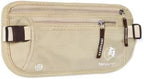 VENTURE 4TH Money Belt for Travel – Slim Hidden Under-Clothes RFID Blocking Anti-Theft Passport Holder & Travel Wallet Pouch for Men & Women to Protect Cash, Cards & Documents (Beige)