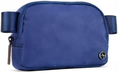 Pander Cross Body Fanny Pack for Women, Fashion Waist Packs, Crossbody Bags, Belt Bag with Adjustable Strap (Blue Perennial).