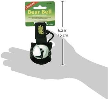 Coghlan's Magnetic Bear Bell with Silencer - Hiking Safety Gear for Wildlife Alert