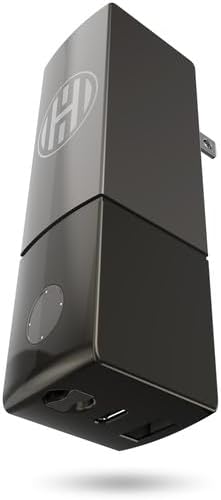 Halo 5000AC Power Bank with Foldable AC Plug Midnight