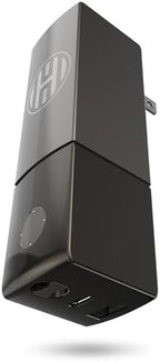 Halo 5000AC Power Bank with Foldable AC Plug Midnight