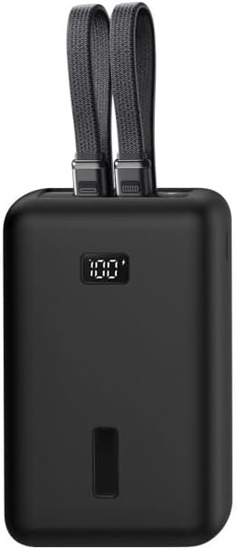 for Anker Zolo 20000mAh 30W Case - Soft Silicone Protective Cover, Drop-Resistant Power Bank Sleeve, Anti-Slip Portable Charger Skin for Travel Daily Use (Black)