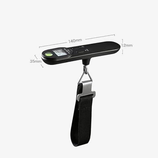 Portable Luggage Scale, Portable Luggage Scale, Electronic Scale, Travel Bag, Hand Held Scale, Hanging Scale(White)