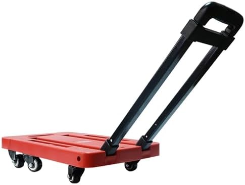 Heavy Duty Folding Hand Truck Cart Portable Trolley for Camping Luggage Home Travel Compact Foldable Design for Easy Storage & Transport