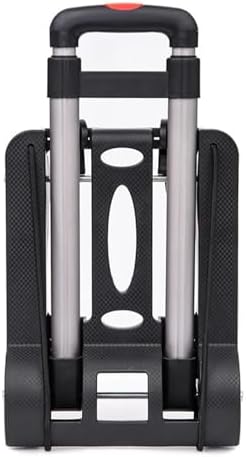 Heavy Duty Folding Hand Truck Portable Trolley Cart for Luggage Shopping Home Office & Garden Compact Foldable Sack Wheel Barrow (32x25x93cm)