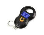 SmileScale Oversized Digital Luggage Scale – Large Backlit Display, 110lb/50kg Capacity – Heavy-Duty Travel Baggage Weight Checker with Big Grip for Suitcases, Parcels, and More