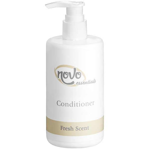 Novo Essentials Bath Gift Set, Body Wash, Shampoo and Conditioner with Loofah by ELO.