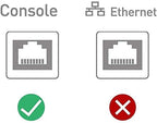 Console Cable USB to RJ45, USB Cable Compatible with Routers/Switch/Windows 7, 8,10,11 (10ft)