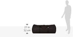 175L Extreme Duffel Bag, Heavy-Duty Gear Bag, 1050D Tuff Cloth, Diamond Ripstop, Reinforced Stitching - Black (18” x 42")