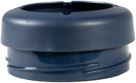 HydroJug Standard Can Cooler - 2-in-1 Insulated Can Cooler Cup - Stainless Steel Can Holder with Non-Slip Rubber Base - Screw-Top Lid - Dishwasher Safe - 12oz, Midnight