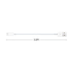 AHDFWI 2 Pack iPhone 15 Carplay USB Cable for iPhone 16E 16 15, 15 Pro Max, 15 Plus, iPad Pro 12.9/11, iPad 10 Generation, iPad Air 5 4 Generation, Mini 6 Generation Fast Car Charger Charging Cable