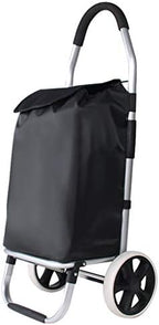 Folding Camping Wagon on Wheels Portable Shopping Trolley Cart Lightweight Hand Truck for Groceries Luggage & Camping Gear Easy to Store & Transport
