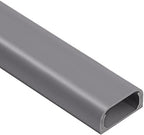 Cable Hider Raceway Kit, Wire Hiders for TV on Wall 68in, Paintable Cord Cover Channel, Cord Hider for Wall Mounted TV in Home Office, W0.95in X H0.47in, Grey