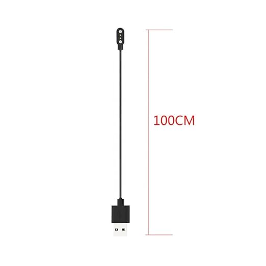3.3FT Smart Watch Charger Magnetic USB Charging Cable for Letsfit Willful YAMAY VeryFitPro SW023 ID205L SW021 ID205U ID205S SW025 Uwatch 3S 3 2 2S