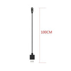 3.3FT Smart Watch Charger Magnetic USB Charging Cable for Letsfit Willful YAMAY VeryFitPro SW023 ID205L SW021 ID205U ID205S SW025 Uwatch 3S 3 2 2S
