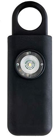 Original Defense® Siren Self-Defense Alarm - 130 dB Keychain Alarm with LED Strobe Light for Women, Children, and Elderly - Police Recommended - (Legacy Black, 1 Count)