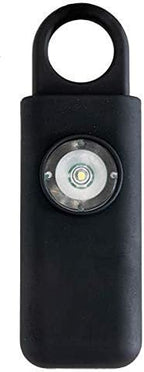Original Defense® Siren Self-Defense Alarm - 130 dB Keychain Alarm with LED Strobe Light for Women, Children, and Elderly - Police Recommended - (Legacy Black, 1 Count)