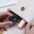 [2-Pack] Mini Portable Charger 5200mAh Power Bank,3A PD USB C Cell Phone Portable Power, LCD Display Battery Pack Compatible with iPhone 17/17 Air/16/16 pro/15/15 pro Max/Android/Samsung/Moto/LG etc