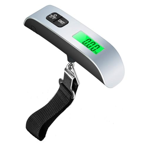 Portable 50KG Handheld Electronic Weight Scale, Mini Hanging Scale for Luggage, Travel & Home Use - Accurate & Compact Weighing Solution