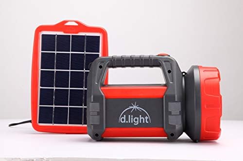 d.light T200 Portable Solar Lantern and Mobile Phone Charger for Camping