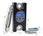 Portable Luggage Scale, 300kg Electronic Luggage Scale High-Capacity Digital Weight Scale Portable Fishing Balance Pocket Hook Hanging Crane Scales