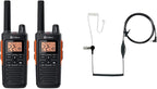 Cobra RX680 Waterproof Walkie Talkies (2-Pack) and Cobra GA-SV01 Surveillance Headset