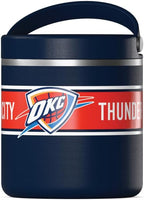 Hydrapeak x NBA Officially Licensed Oklahoma City Thunder 25oz Stainless Steel Vacuum Insulated Food Jar with Handle, Wide Mouth Leak-Proof Soup Jar for Adults, 10 Hours Hot & 16 Hrs Cold