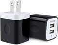 USB Wall Charger, Charger Block, AILKIN 2.1A Multiport Fast Charge Power Brick Cube for iPad, iPhone, Samsung Galaxy, Google Pixel, Motorola, Huawei, HTC, LG-2 Pcs, USB Box Charging Plug AC Adapter