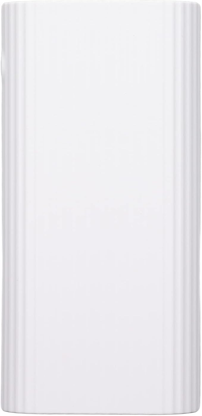 SUNGOOYUE DIY Power Bank Case H02B, Portable Battery Charger with Micro Type C Input for Mobile Phone MP3 MP4 Digital Camera, ABS Material (White)