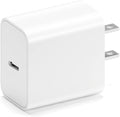 USB C Charger Block for Apple iPhone Air 17 16 15 14 13 12 11 Pro Max, 20W USBC Fast Charging Cube Plug Brick for Apple Watch iPhone iPad Airpods and More, 1Pack 1C USB-C Power Adapter, White