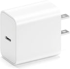 USB C Charger Block for Apple iPhone Air 17 16 15 14 13 12 11 Pro Max, 20W USBC Fast Charging Cube Plug Brick for Apple Watch iPhone iPad Airpods and More, 1Pack 1C USB-C Power Adapter, White