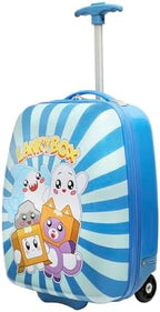 Bioworld Lanky Box Favorite Characters Kids' 16.5" Hard-Side Carry-On Luggage for Toddler