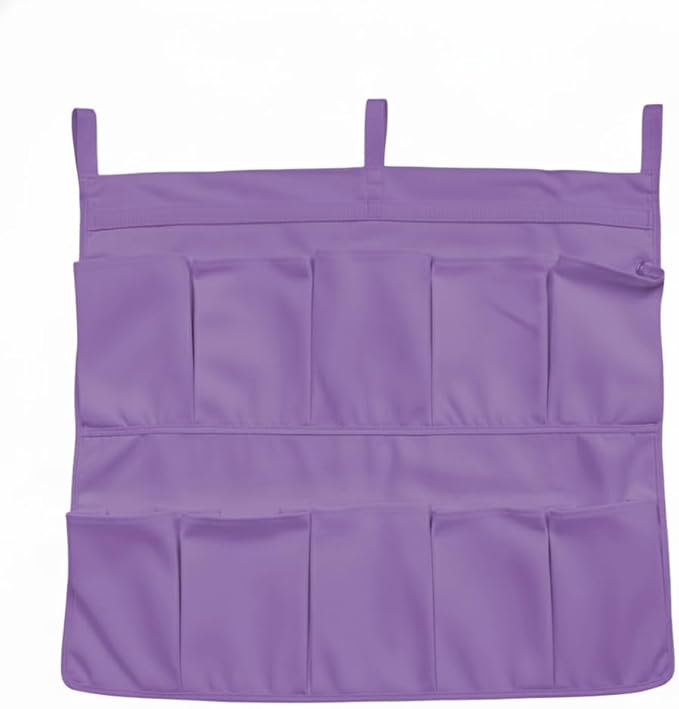 Gilbins End Of Bed Shoe Bag Great for storage, shoes, accessories & stuff! (Purple)