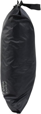 Eagle Creek Pack-It Isolate Shoe Sack - Breathable Shoe Sack for Travel - Lightweight & Portable - Washable - Water-Resistant - Easy-Grab Zipper - Top Handle - Black