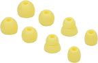 Replacement Eartips Silicone Earbuds Buds Set for Powerbeats Pro Beats Wireless Earphone Headphones,4 Pair (Yellow)